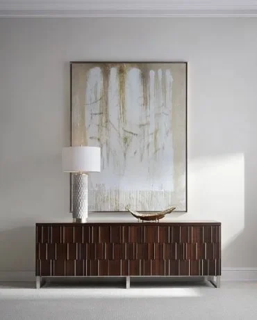 beautiful design with night lamp on the table